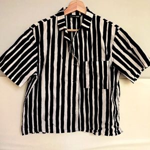 Marimekko x Uniqlo Wash Cotton Boxy Shirt